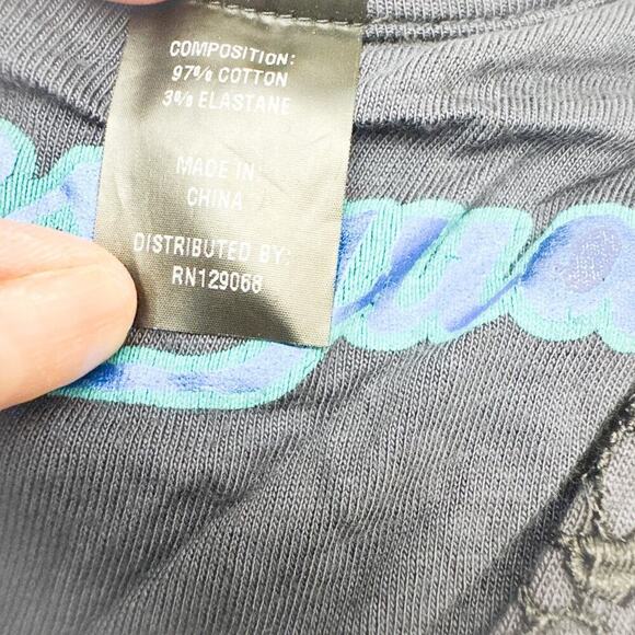 Desigual Floral 3/4 Sleeve Dress Flower Lace Overlay Pattern M37V2881 Size L - Picture 3 of 6